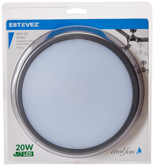 Coolfan 41102-KIT Kit de luz para atenuación de ventilador Spyro Titanio