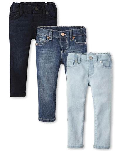 The Children's Place Pantalones Vaqueros Ajustados básicos y para niñas pequeñas Jeans para Niñas