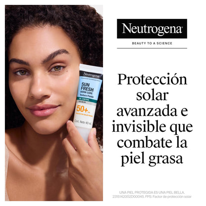 Neutrogena® Protector Solar Facial Sun Fresh Derm Care Oil Control Fluido 40ml