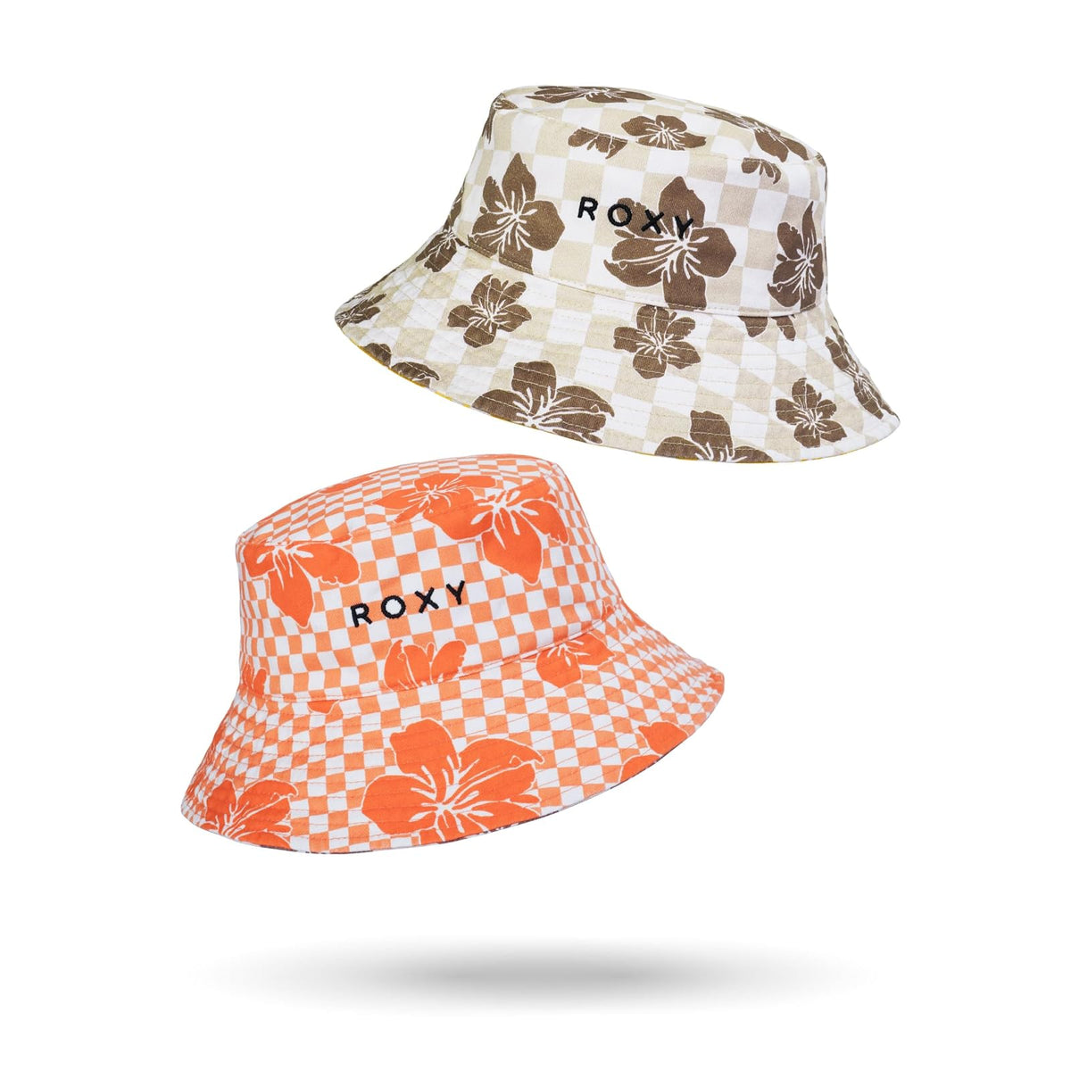 Roxy Jasmine Paradise Reversible Bucket Sombrero de Copa Baja Mujer