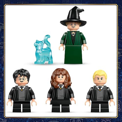 LEGO Harry Potter Castillo de Hogwarts : Ceremonia del Sombrero Seleccionador – Set de Construcción – Kit con 4 Minifiguras – Juguete para Niños y Niñas Mayores de 7 Años – 76460
