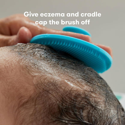 FridaBaby SkinSoother Essential Bath Silicone Brush for Cradle Cap and Eczema