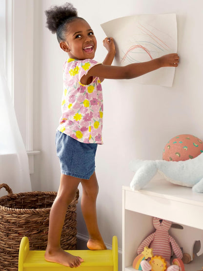 Simple Joys by Carter's Conjunto de Ropa de Juego de 3 Piezas para niñas y bebés
