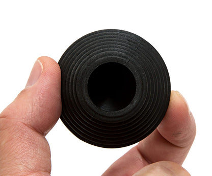 StopShroom - Juego de 2 Tapones universales para desagües de Lavabo de Tina y baño, Enchufe Negro, 2 Unidades