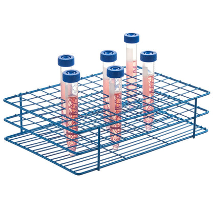 SP Scienceware Bel-Art Poxygrid Estante Tubo de Ensayo 96 Lugares 16-17 mm Azul