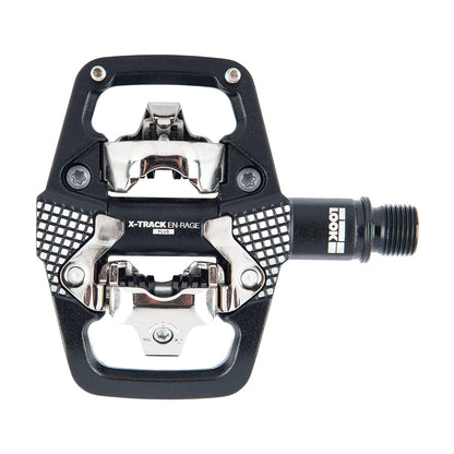 Look Cycle - X-Track En-Rage Plus MTB Pedals - Standard SPD Mechanism Compatible - Ultra Strong Forged Aluminum Body - Large Contact Surfaces - Ideal Enduro Bike Pedals