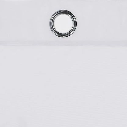 Eclipse Kiara - Cortinas Modernas de Gasa Transparente con Ojales para Ventana de recámara (2 Paneles), 54 x 84 Pulgadas, Color Blanco