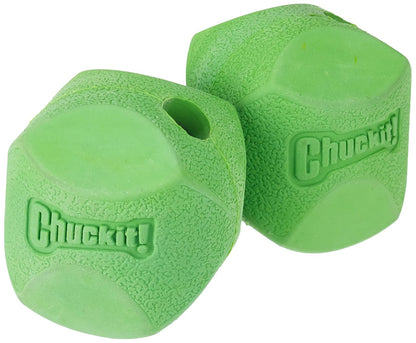Chuckit! Bola Errática, Verde, Medium, 2-1/2 Inch, 2-Pack