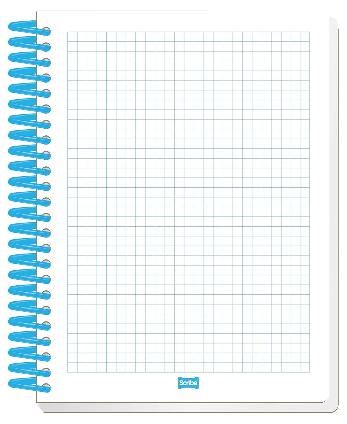 Scribe®, Excellence, Cuaderno Profesional, Pasta Dura, Espiral Sencillo, Cuadro Grande (C.7), 100 hojas, Portada Verde/Amarillo