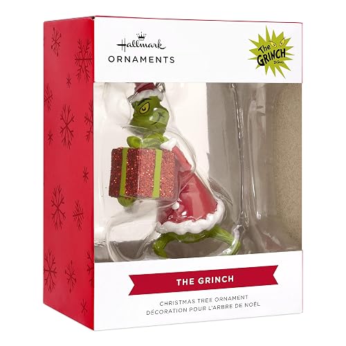 Hallmark Dr. Seuss How The Grinch robó la Navidad Grinch con Adorno navideño