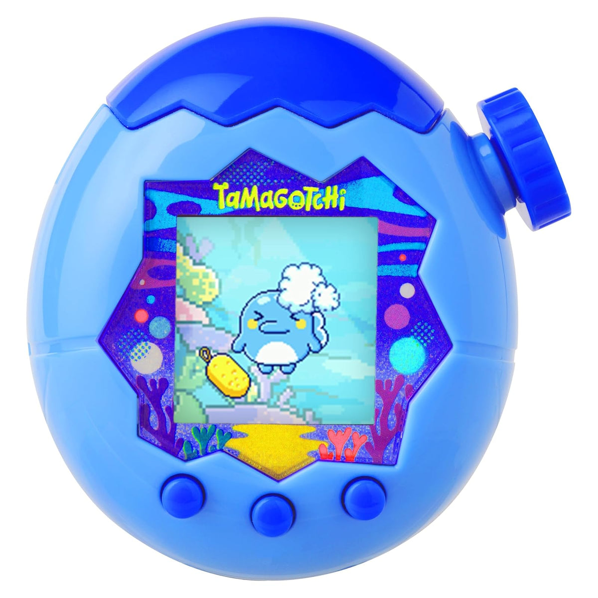 Tamagotchi Paradise Mascota Virtual con Pantalla a Color - Agua azul