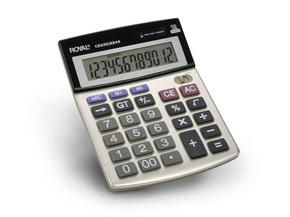 Royal CA-700, Calculadora de Escritorio, Pantalla Inclinada de 12 Dígitos