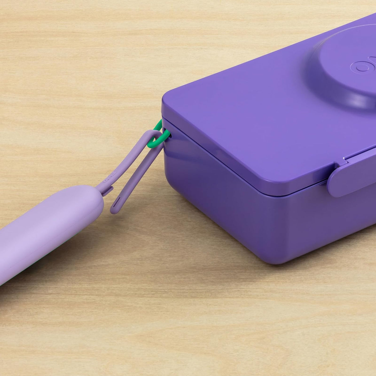 Omielife OmieBox UP Pod & Utensil Set Violet