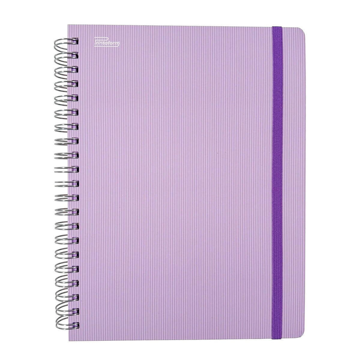 Printaform Libreta Profesional Arcoíris Pastel Universitaria 200h, 2 piezas, Cuadro Chico, Lavanda