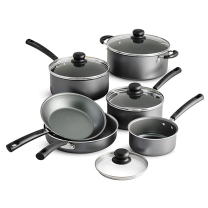 Tramontina Batería de Cocina Primaware Antiadherente Starflon Max - Gris - 10