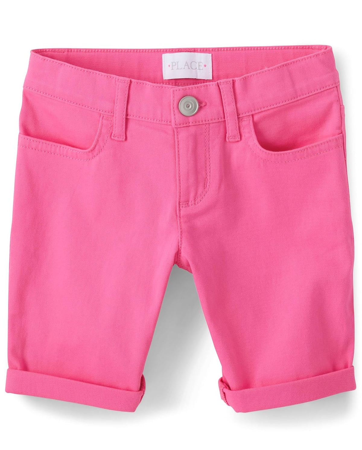 The Children's Place Pantalón Corto Skimmer para Niña - Rosa francesa - 5