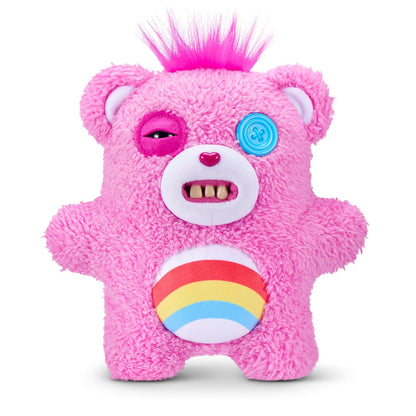 ZURU Fuggler Care Bears Peluche Coleccionable 9 Pulgadas - Cheer Bear