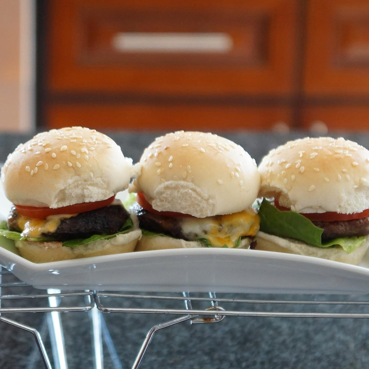 Shape+Store Burger Master Sliders 10 en 1 Innovador recipiente para prensa de hamburguesas y congelador