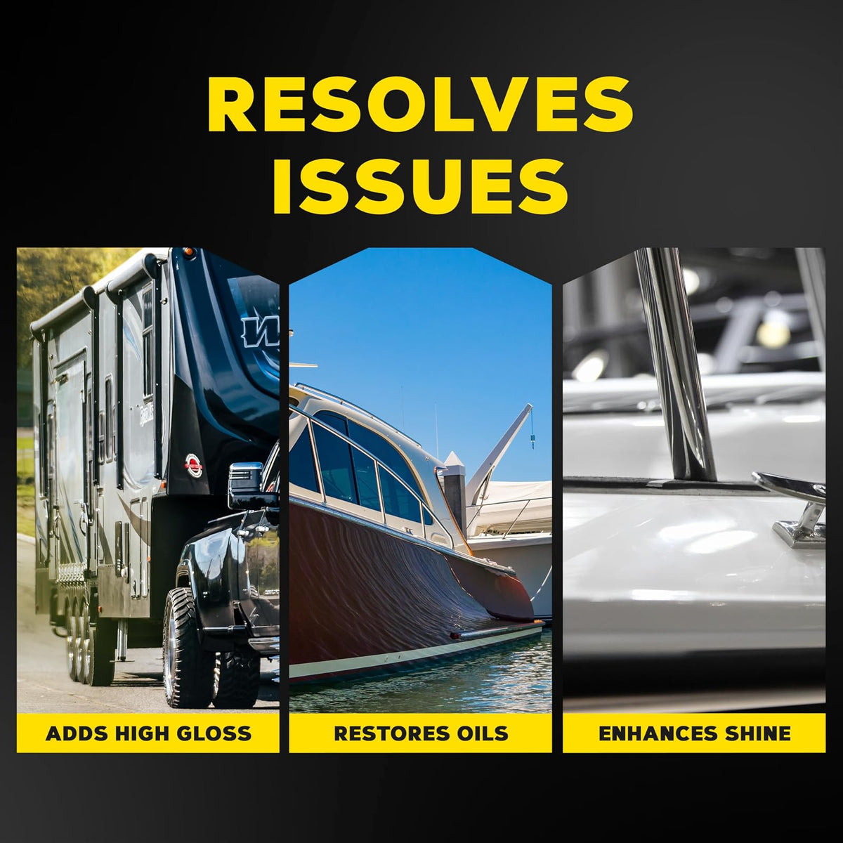 Meguiar's Marine/RV Pulidor y Potenciador del Brillo M4516, 16 Onzas | Botella