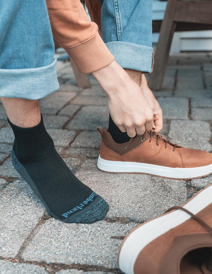 Timberland Socks, Comfort Quarter Socks, Arch Support, Padded Cushion, Moisture Control Calcetines Hombre