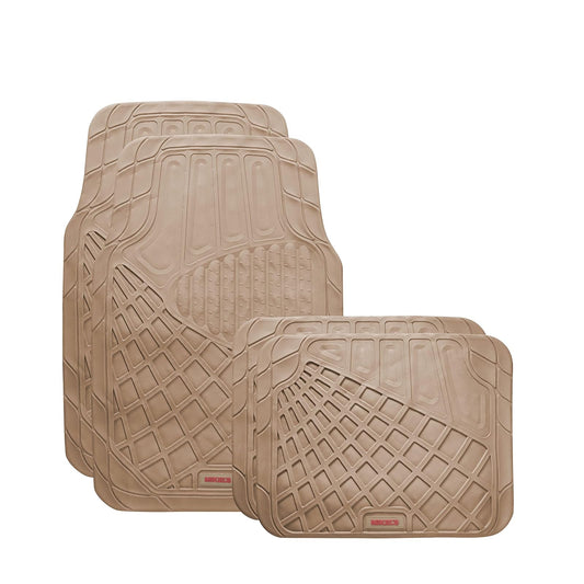 MIKEL´S Tapetes para Auto de Hule, Camello de Lujo