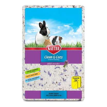 Kaytee Clean & Cozy Cama Natural para Roedores - 49.2 L - variado - empaque estándar
