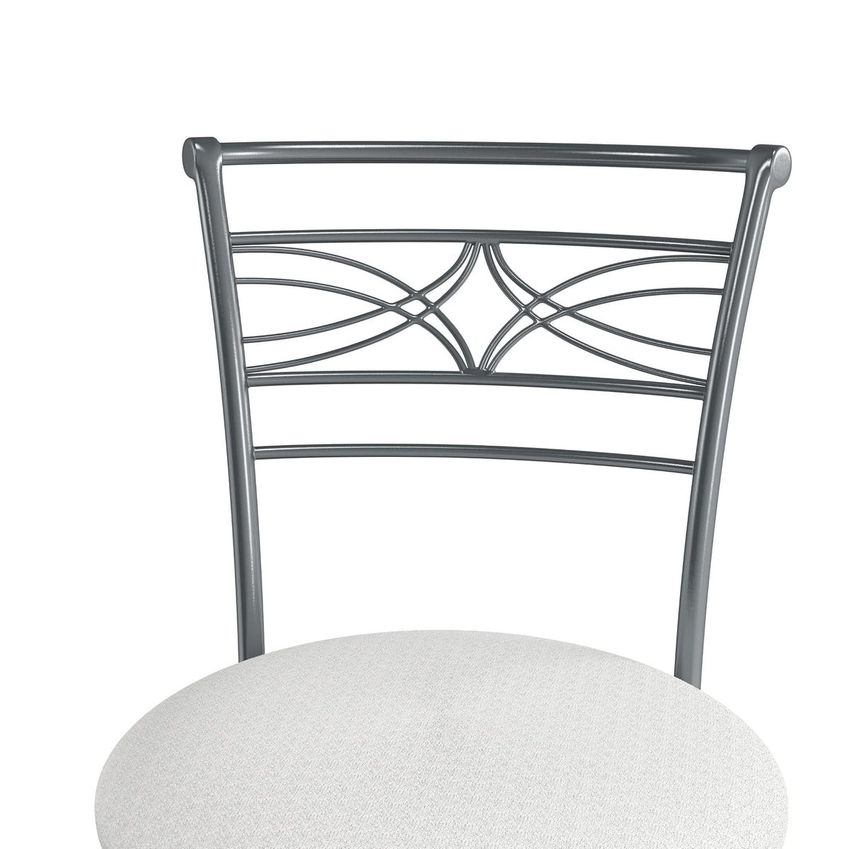 Hillsdale Furniture Dutton - Taburete de Cambiador, Chapado en Cromo