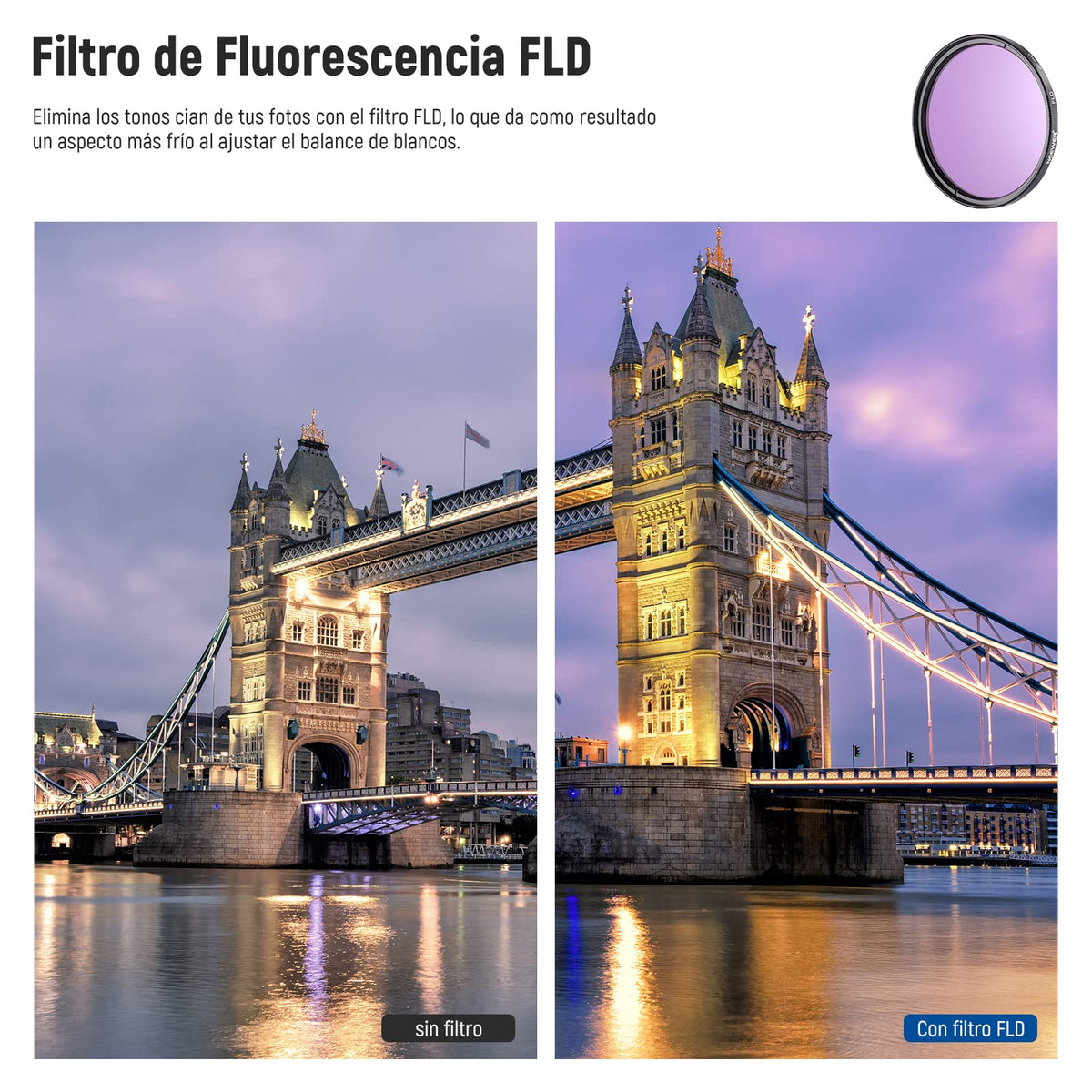 Neewer 67 mm Kit de Accesorios de Filtro de Lente Completo para Objetivos con 67 mm tamaño de Filtro:UV,CPL FLD Juego de Filtro+Macro Close Up Set (+ 1, + 2, + 4 y + 10)+Filtro ND Set(ND2 ND4 ND8)