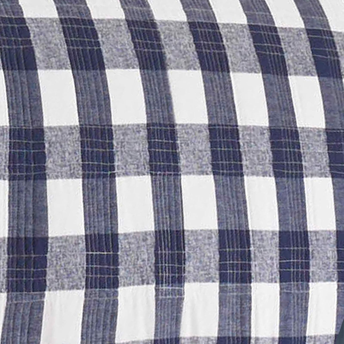 Eddie Bauer- Juego de edredón Queen, Ropa de Cama Reversible de algodón con Fundas a Juego, decoración del hogar para Todas Las Estaciones (Azul a Cuadros, Queen)