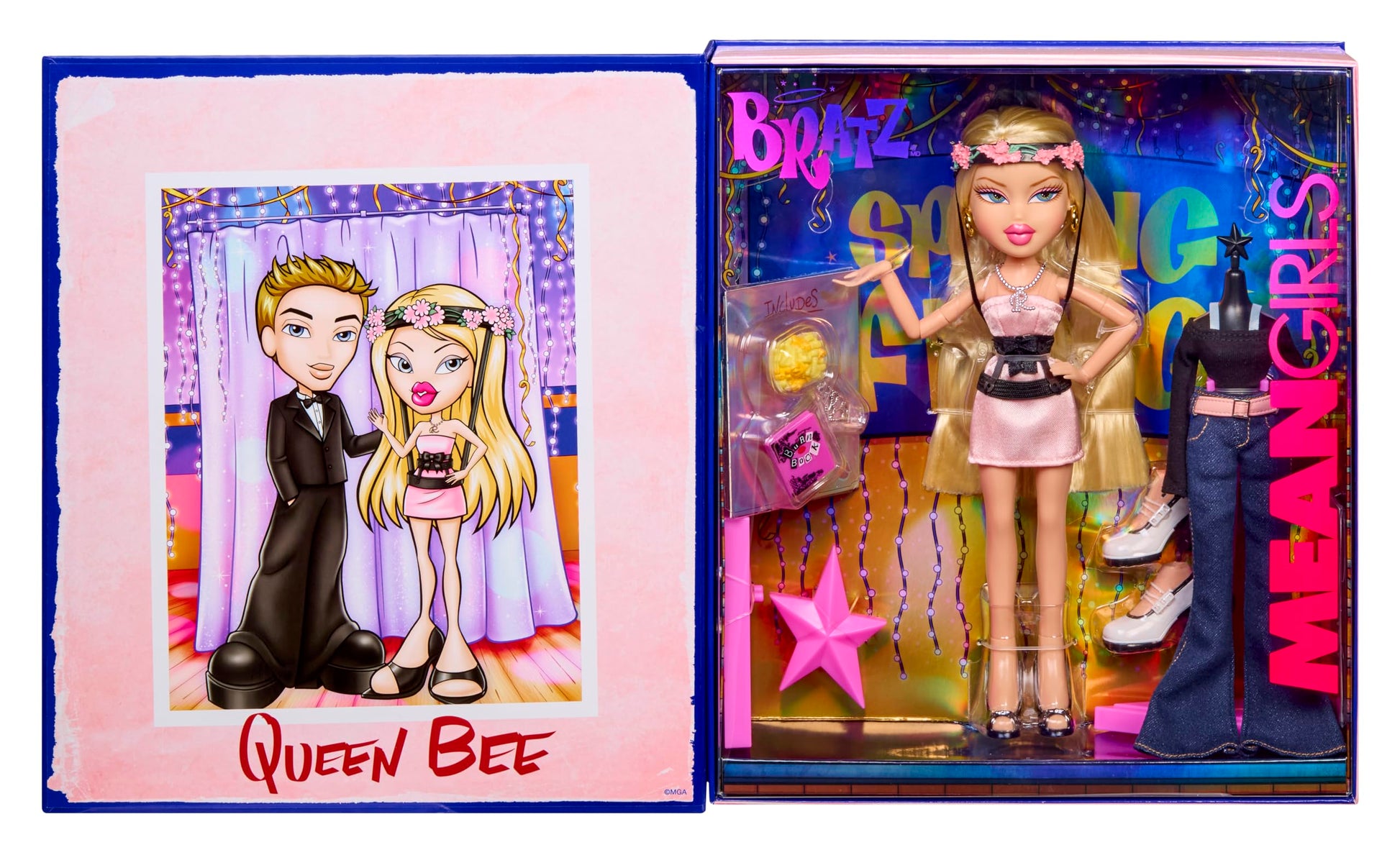 Bratz, Mean Girls Spring Fling Muñeca Regina, Muñecas para Niñas, Incluye Atuendo y Accesorios, 4 Años en Adelante