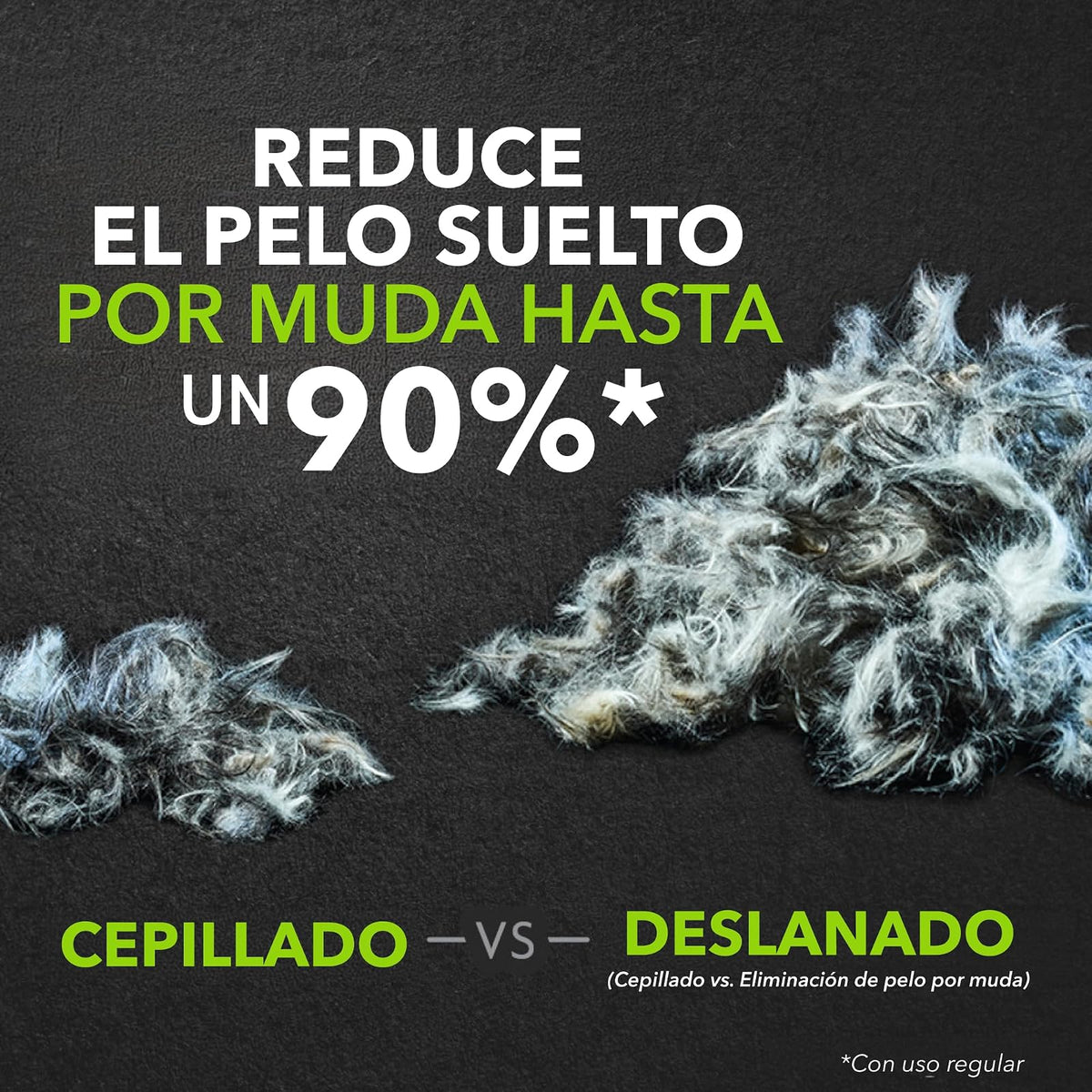 Furminator - Cepillo para Gato - Deslanador para Gato de Pelo Corto - Ideal para Gatos Medianos y Grandes - Retira el Pelo sin Dañar su Piel - Borde que se Adapta a la Morfología del Peludo