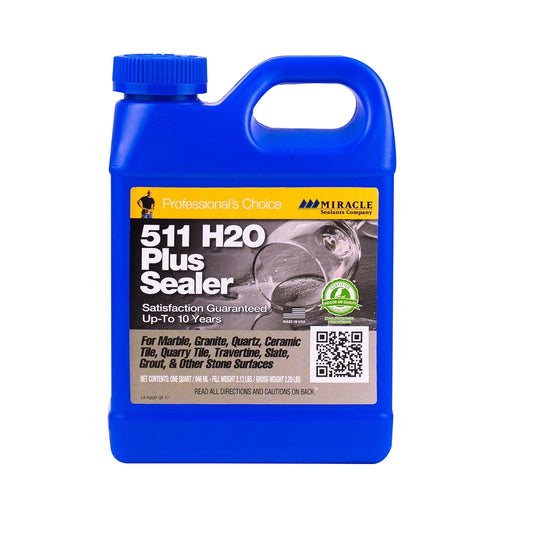 Miracle Sealants PL QT SG 511 H2O Plus Penetrating Sealers, Quart