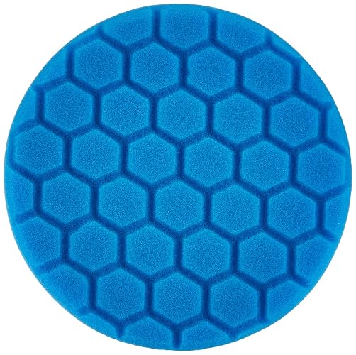 Chemical Guys Almohadilla de Pulido/Acabado Hex-Logic Blue Light de (Almohadilla de 5,5" para Plato de Apoyo de 5"), 1 Almohadilla incluida