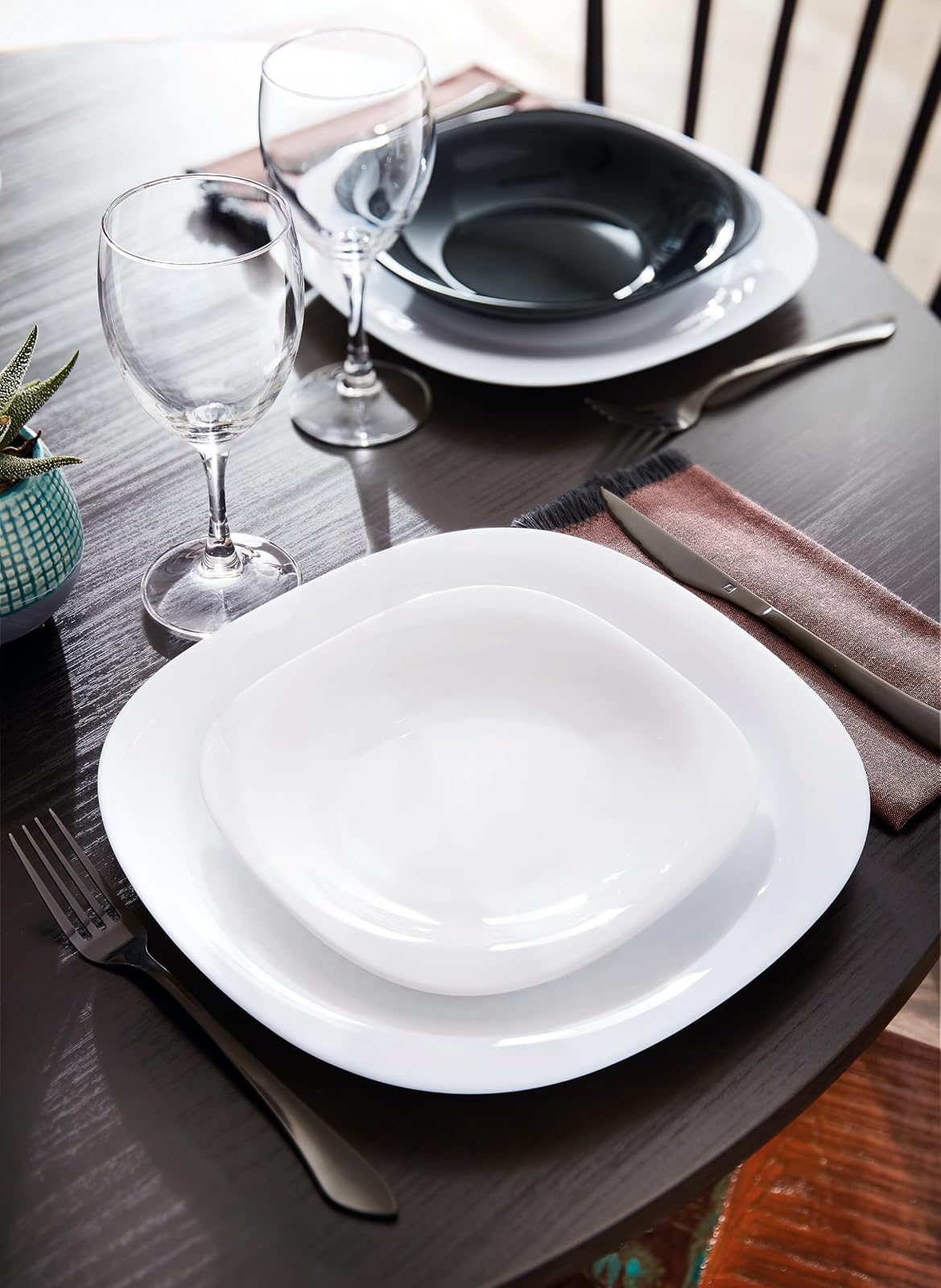 Vajilla de 12 Pzas Moderna de Opal Carine Luminarc