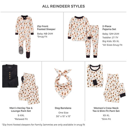 Burt's Bees Baby Pijamas Familiares Juego de Pijama Bebé-Niñas