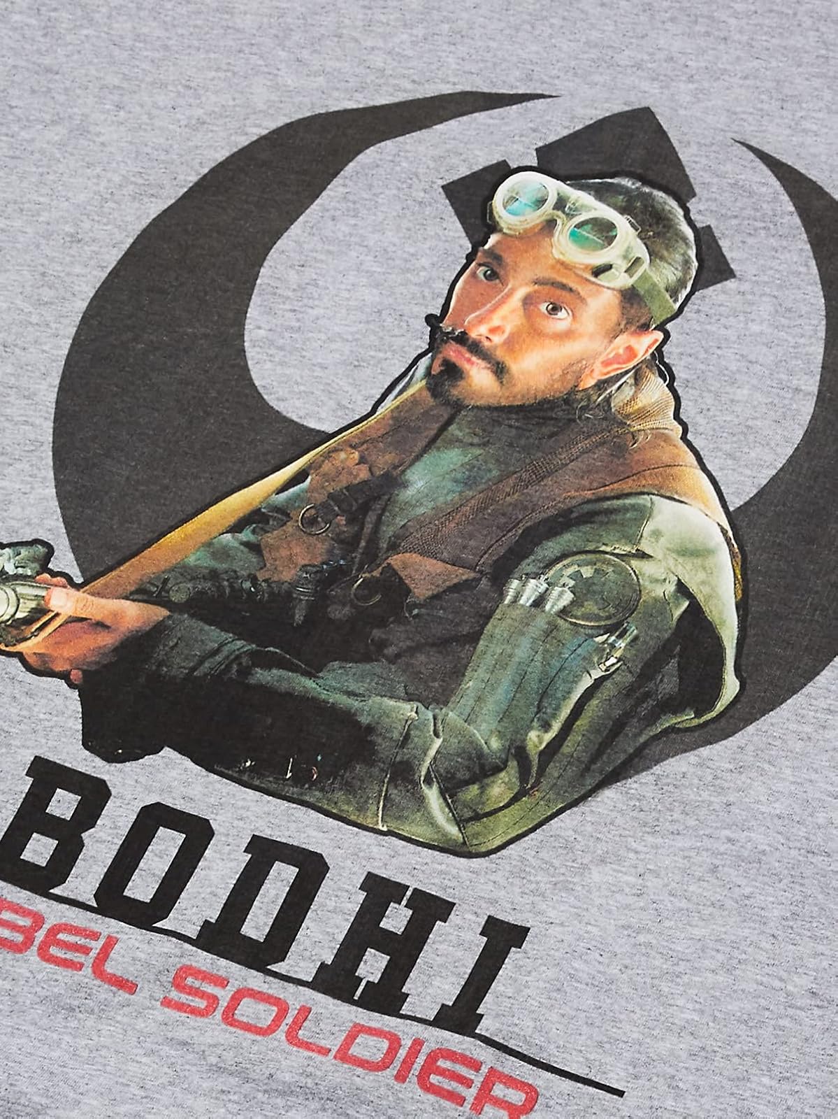 STAR WARS Rogue One Bodhi Badge Graphic Camiseta Camiseta para Hombre