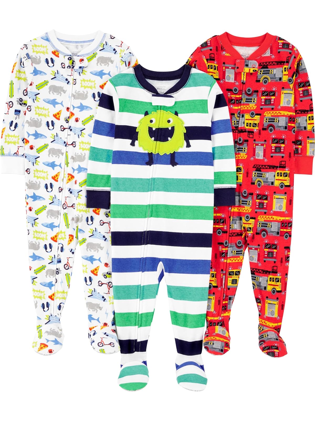 Simple Joys by Carter's - Pijama de algodón para bebé