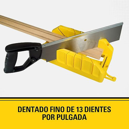 STANLEY Caja de Inglete con Serrucho para Madera 12" (304mm), 19-800