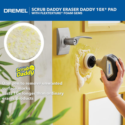 Dremel Versa - Paquete de 5 Almohadillas para Orejas de Limpieza para papás, Paquete Variado para Limpieza de múltiples Superficies, para Uso en Cocina, hogar y baño, Compatible con la Herramienta de