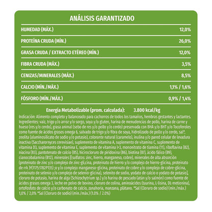 Dog Chow Purina Cachorro Todos los Tamaños Sabor Pollo 18Kg