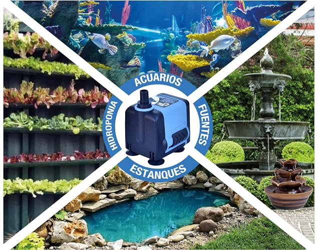 AQUASUB Aqua-Kril 4207 Bomba Agua 450 L/H .90M 6.5W