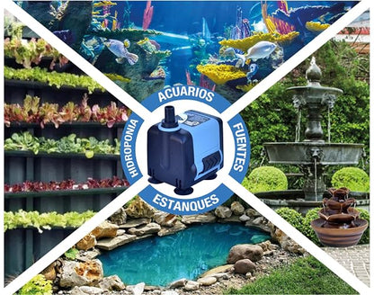 AQUASUB Aqua-Kril 4207 Bomba Agua 450 L/H .90M 6.5W