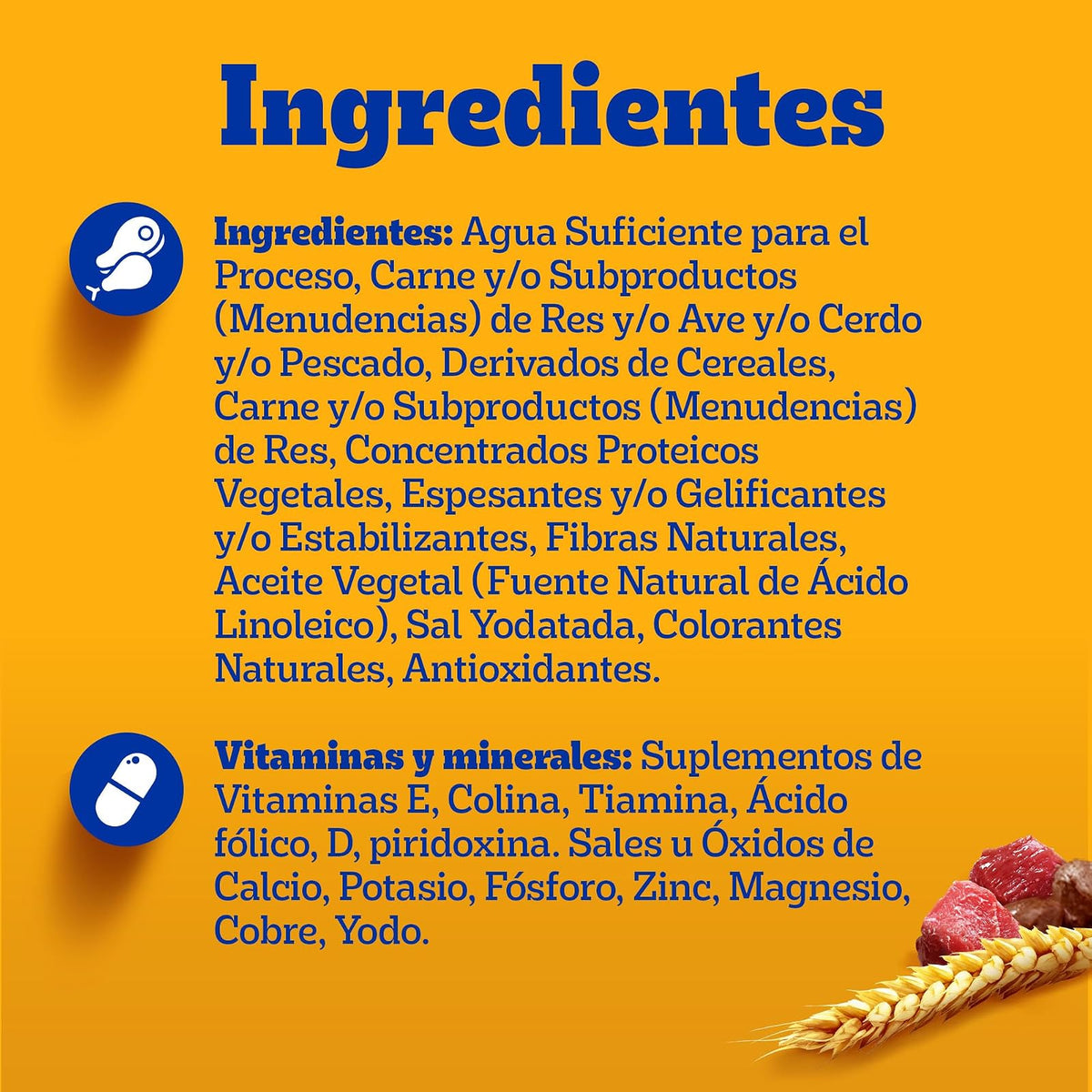 Pedigree - Sobres para Perro Adulto, 24 Sabor Res y 24 Sabor Pollo, Omega 6, Antioxidantes y Vitamina E, Pack de 48 Sobres