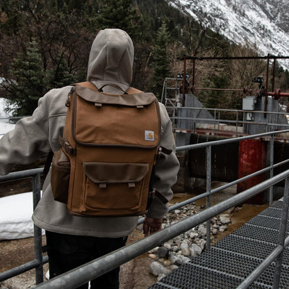 Carhartt - Mochila de nailon de 35 l, resistente al agua, con funda para portátil de 15 pulgadas