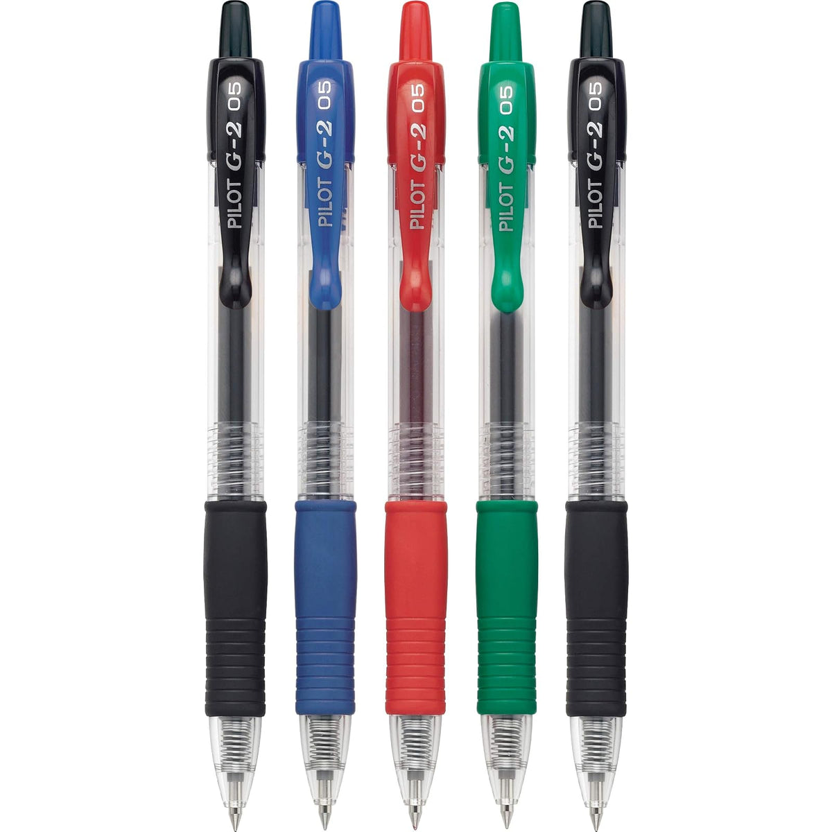 Pilot G2 - Bolígrafos Retráctiles de Calidad Superior, Tinta de Gel y Punta Fina