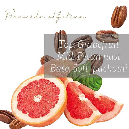 Punto Aroma - Reed Diffuser - Aromatizante de Ambiente - 15.5 cm de Altura - Ideal para Salas recámaras baños spas y oficinas - Fragancia Grapefruit Zest