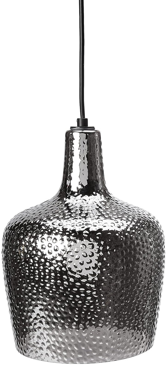 Tecnolite Lámpara Colgante de Cristal 1.26 m de Altura, Potencia Máx. 60 W, 1 Base E27, No incluye foco