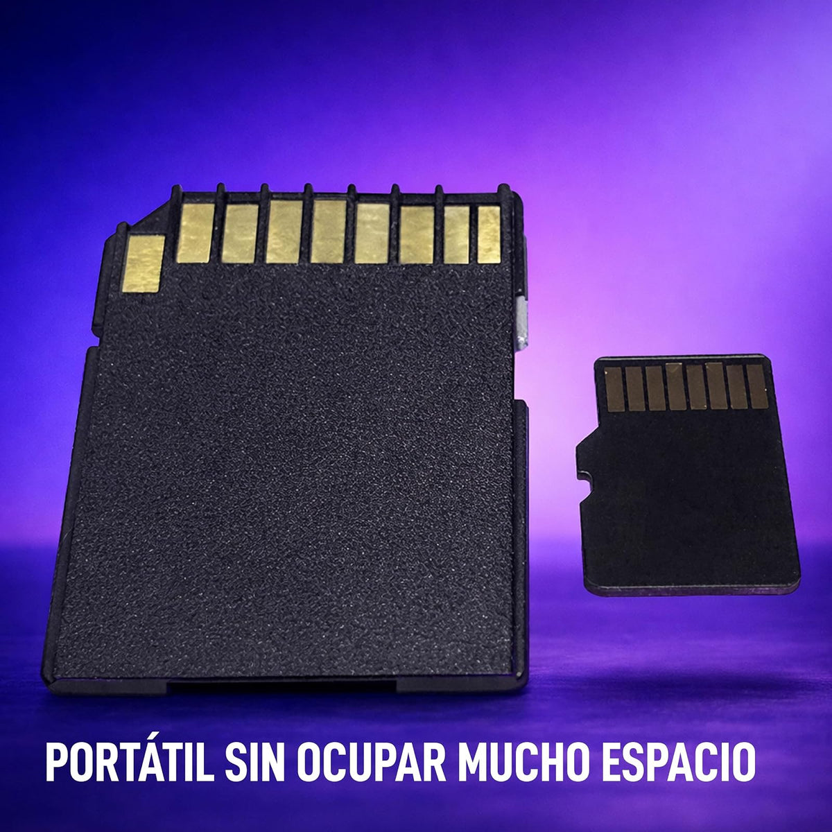 Memoria Micro SD 32GB Clase 10 con Adaptador Negra Almacenamiento PC Laptop Camara StylosTech