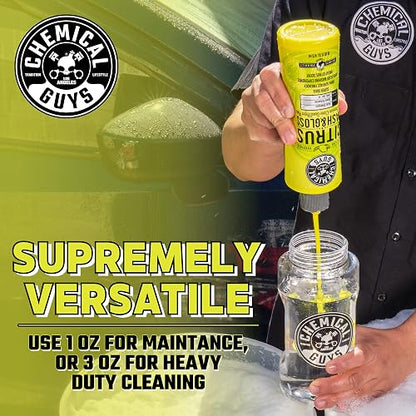 Chemical Guys Jabón Espumoso para Lavar Automóviles CWS_301_16SW, 473 ml, Aroma Cítrico