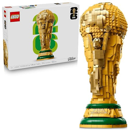 LEGO Editions Trofeo Oficial de la Copa Mundial de la FIFA - Réplica Model Kit de Construcción para Niños y Niñas, Años 12+ - Regalo para Aficionados al Futbol - 43020